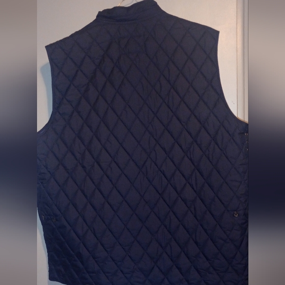 Ralph Lauren Men's Quilted Vest - Navy Blue - Picture 3 of 10